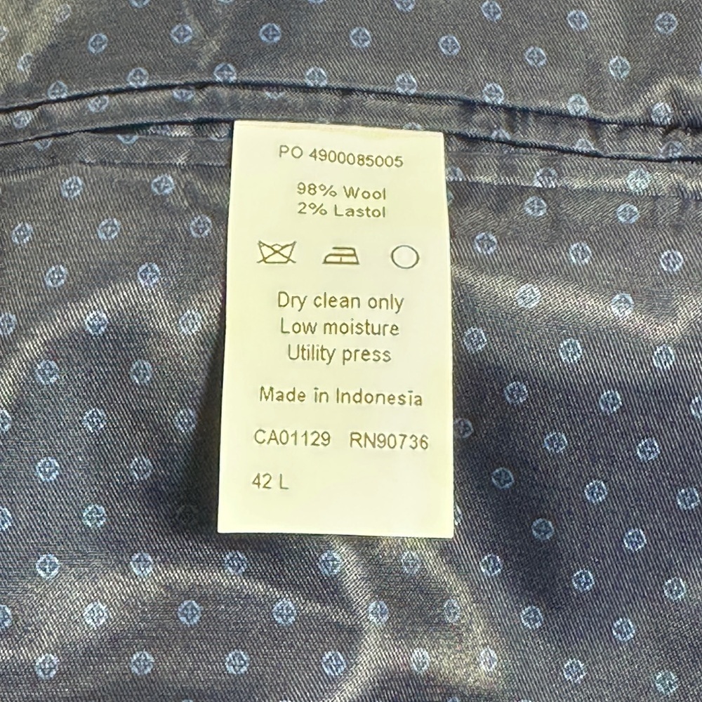 Men’s Austin Reed London Suit Jacket Size 42L - Picture 6 of 9